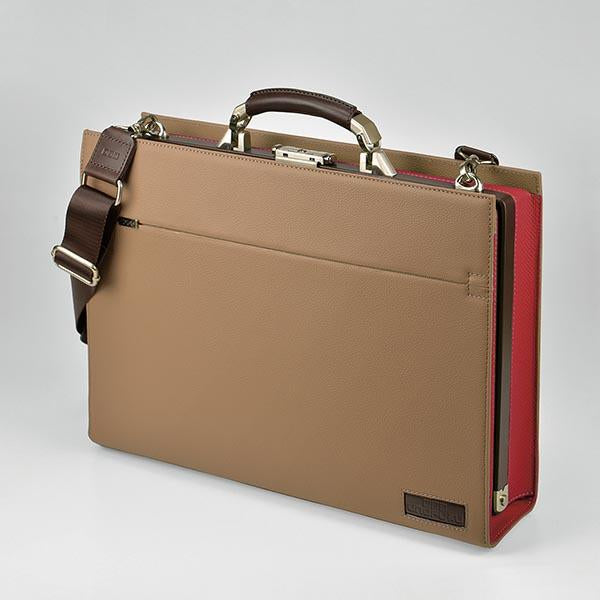 UNOFUKU Dulles Briefcase-Red