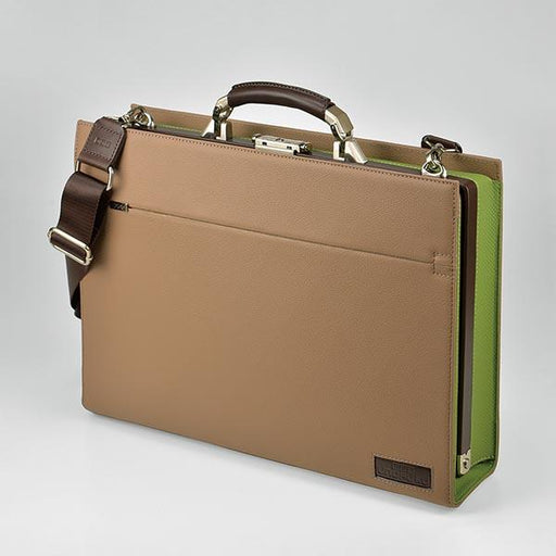 UNOFUKU Dulles Briefcase-Green