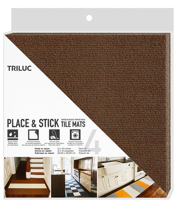 Place n’ Peel Tile Mat - Pack of 4 mats